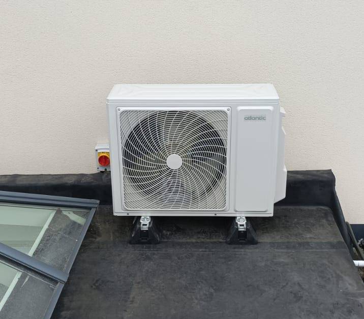 Module extérieur sur un toit
